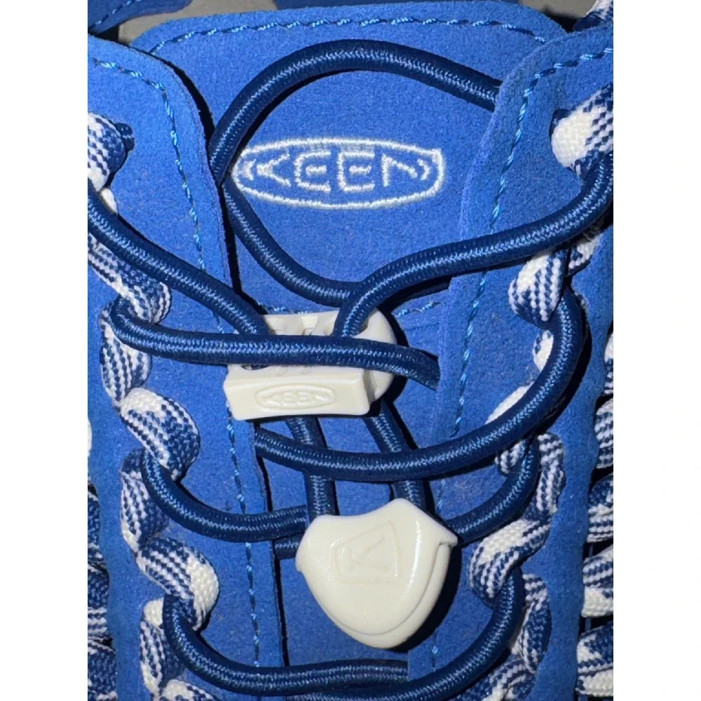 KEEN Men's Blue Woven Sandal - Comfortable Outdoor Slip-On